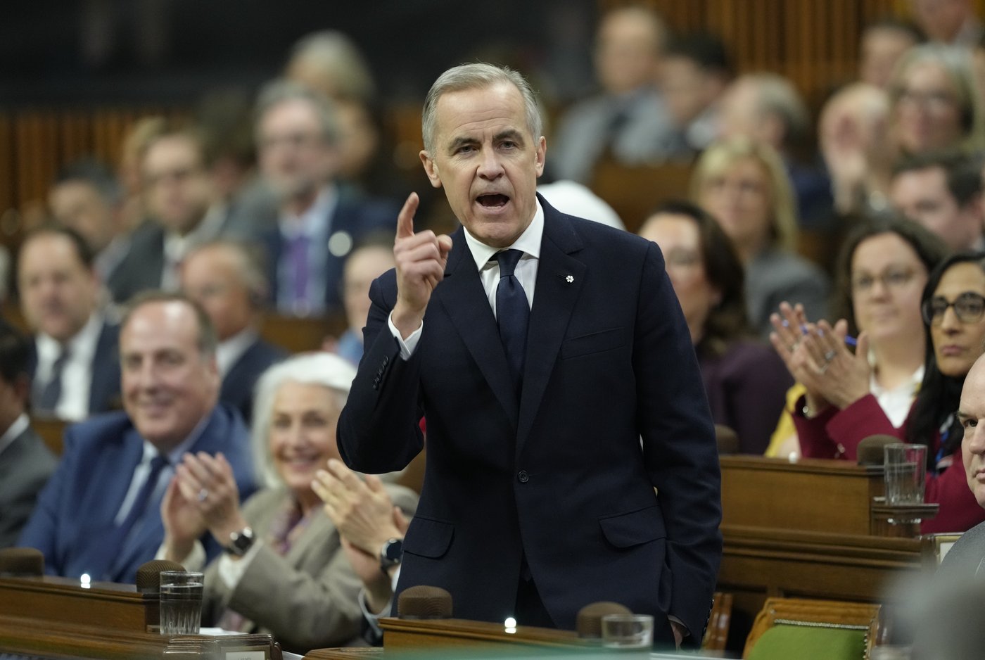  « Il ny a presque rien de normal maintenant aux États - Unis », dit Mark Carney